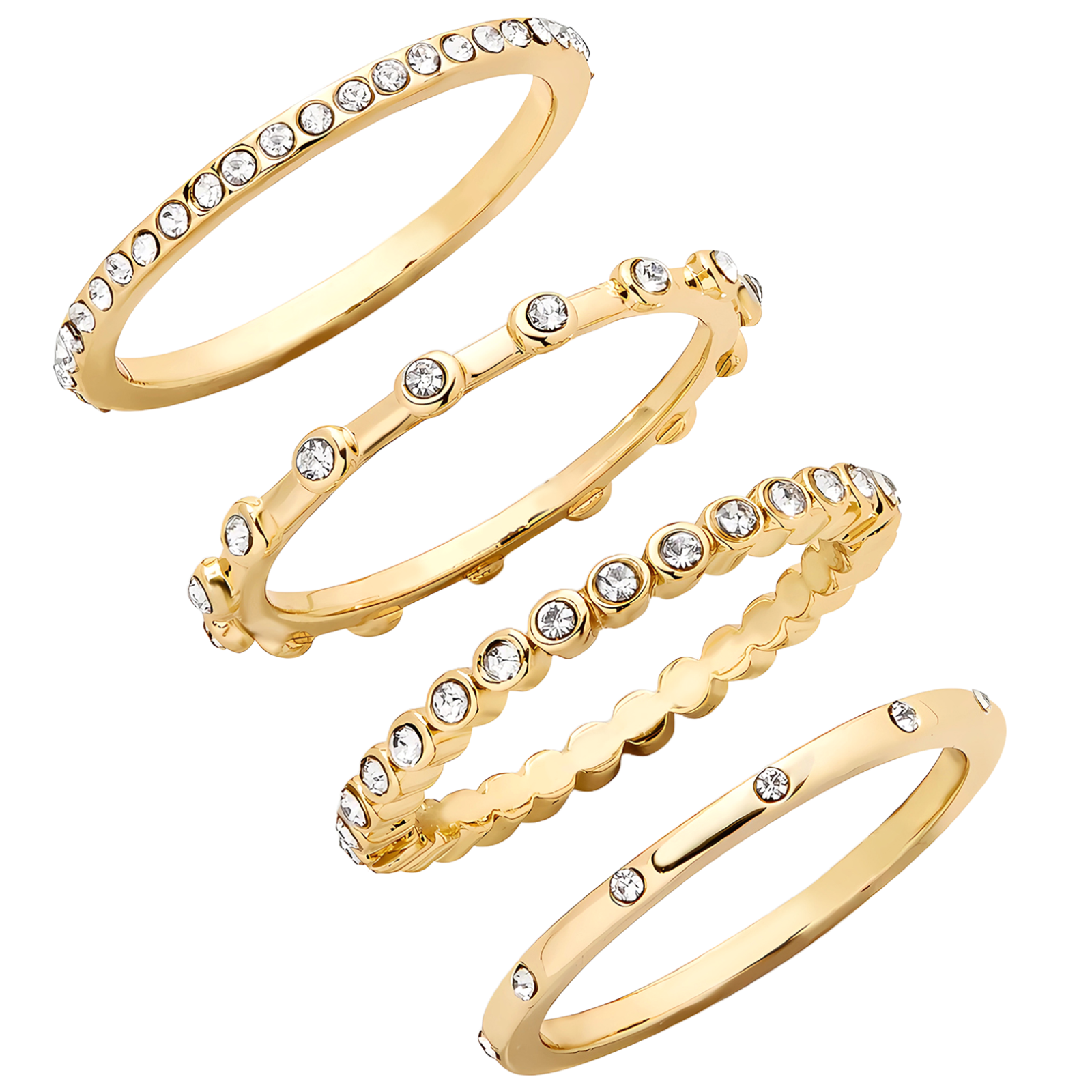 Eternity Four Ring Set