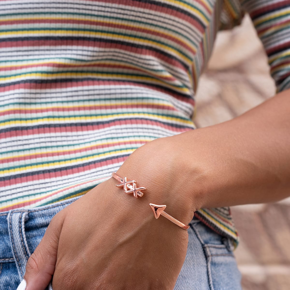 Eternal Rose Gold Fashion Bracelet