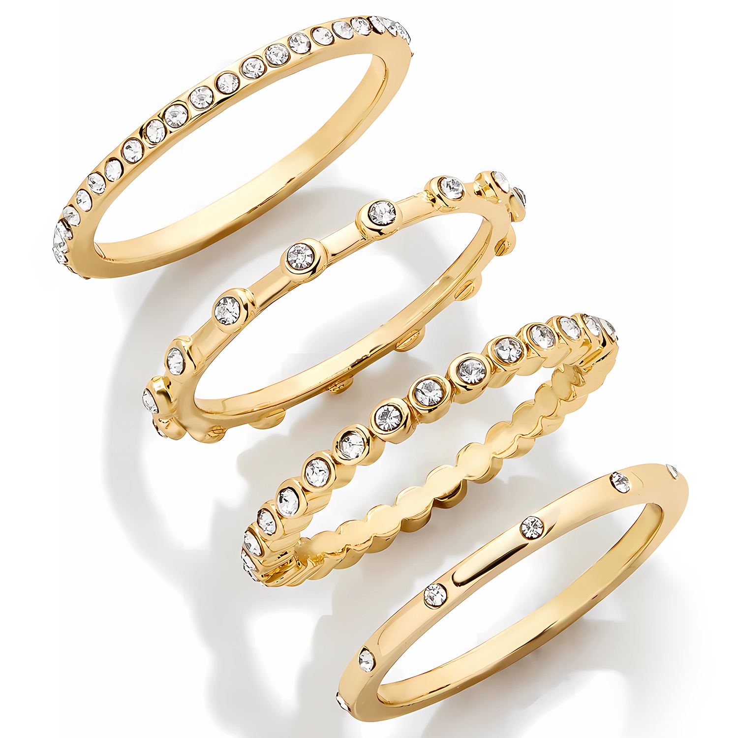 Eternity Four Ring Set